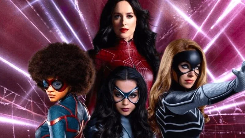 Nowe zdjęcia ukazujące Madame Web oraz superbohaterki Spider-Mana w akcji